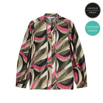 Summum Blouse jungle pink Multi Colour foto 1