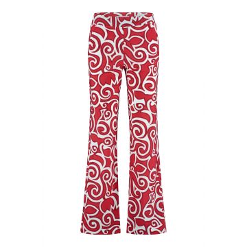 Studio Anneloes Marilon tulip trousers Rood foto 1