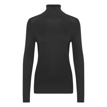 Saint Tropez J2046 MilaSZ Rollneck Pullover Zwart foto 1