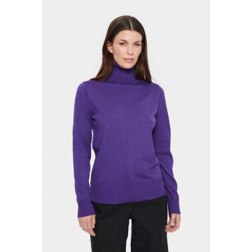 Saint Tropez MilaSZ rollneck pullover Paars foto 1