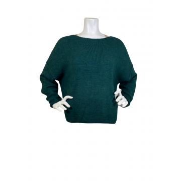 Beauregard Mohair sweater Petrol foto 1