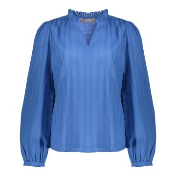 Geisha Blouse Blauw foto 1