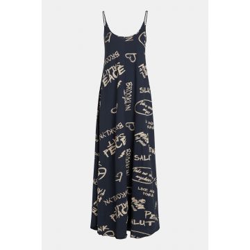 Penn & Ink N.Y. Dress AOP Blauw foto 1