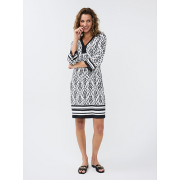 EsQualo Dress 2tone ikat SJ Multi Colour foto 1